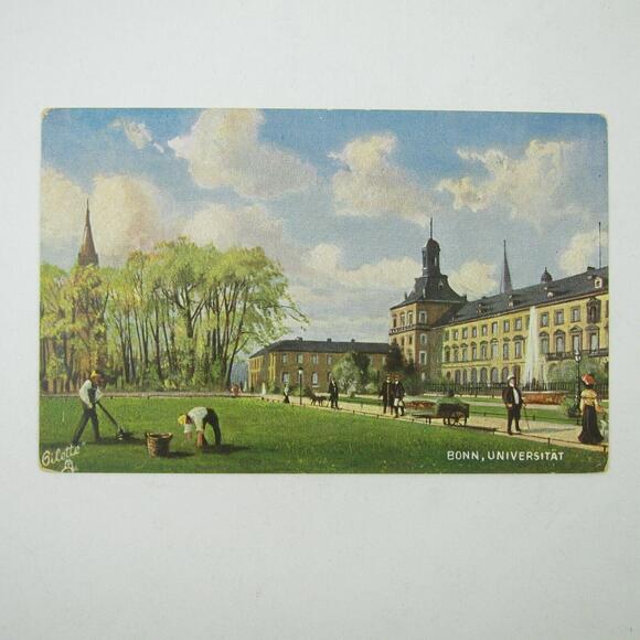 Postcard Germany Bonn University Raphael Tuck & Sons Oilette Antique Unposted - Picture 1 of 12